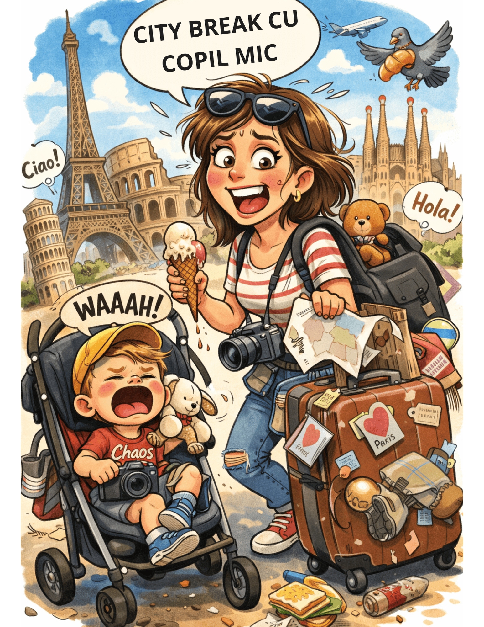 CITY BREAK CU COPIL MIC